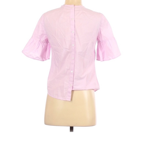 J Crew pink button top XXS - Picture 2 of 2